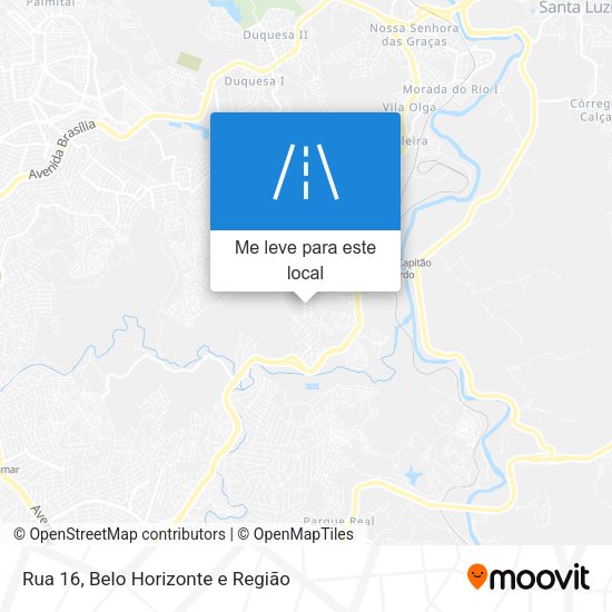 Rua 16 mapa