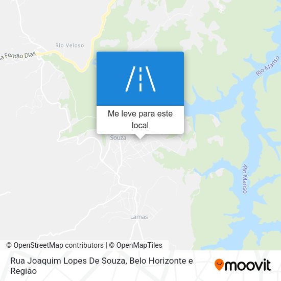 Rua Joaquim Lopes De Souza mapa