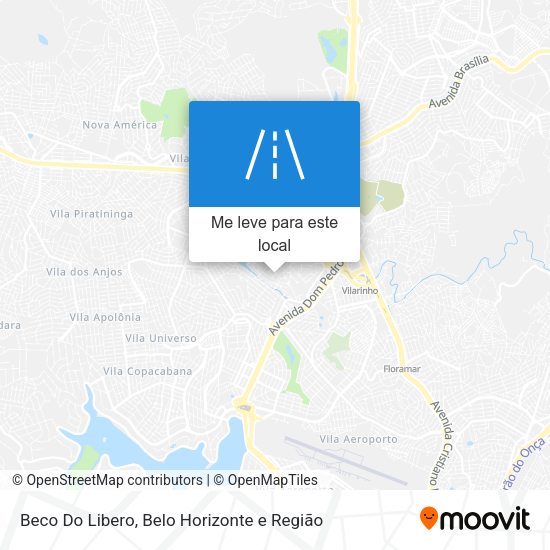 Beco Do Libero mapa
