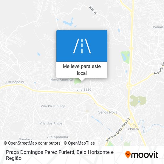 Praça Domingos Perez Furletti mapa