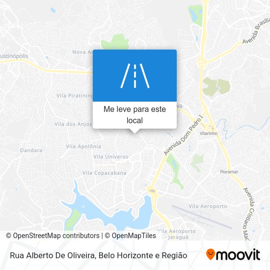 Rua Alberto De Oliveira mapa