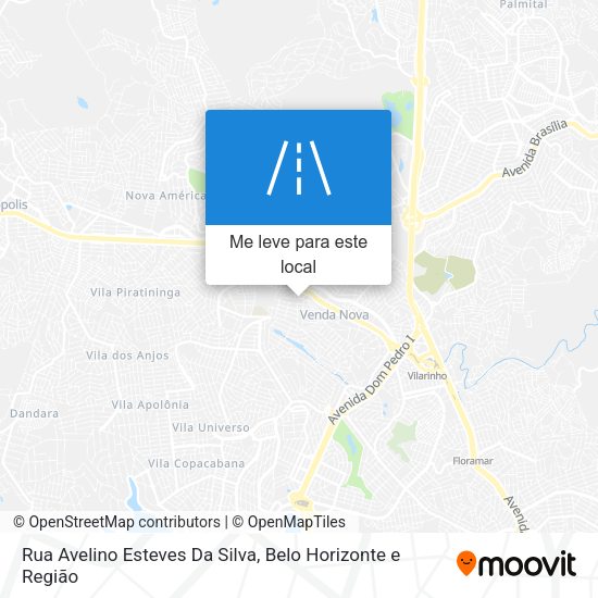 Rua Avelino Esteves Da Silva mapa