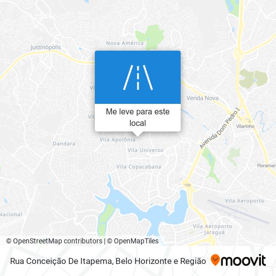 Rua Conceição De Itapema mapa