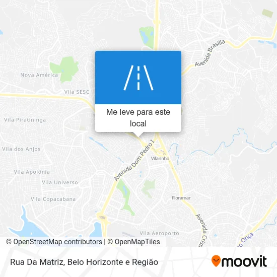 Rua Da Matriz mapa