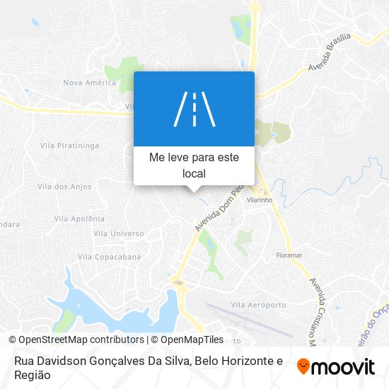 Rua Davidson Gonçalves Da Silva mapa