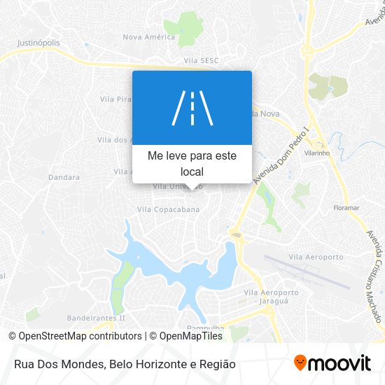 Rua Dos Mondes mapa