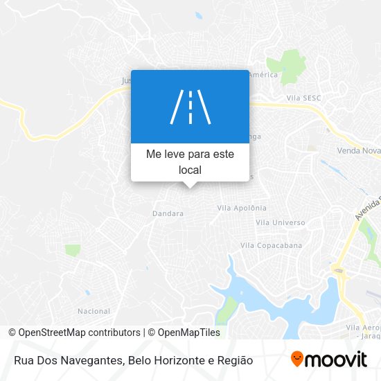 Rua Dos Navegantes mapa