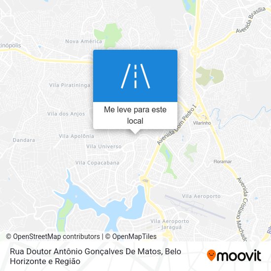 Rua Doutor Antônio Gonçalves De Matos mapa