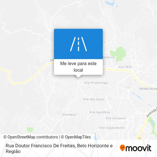 Rua Doutor Francisco De Freitas mapa