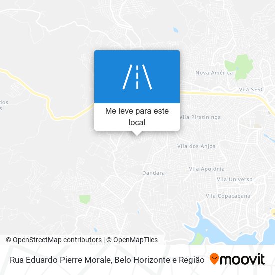 Rua Eduardo Pierre Morale mapa