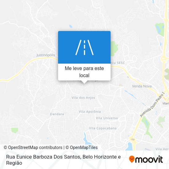Rua Eunice Barboza Dos Santos mapa