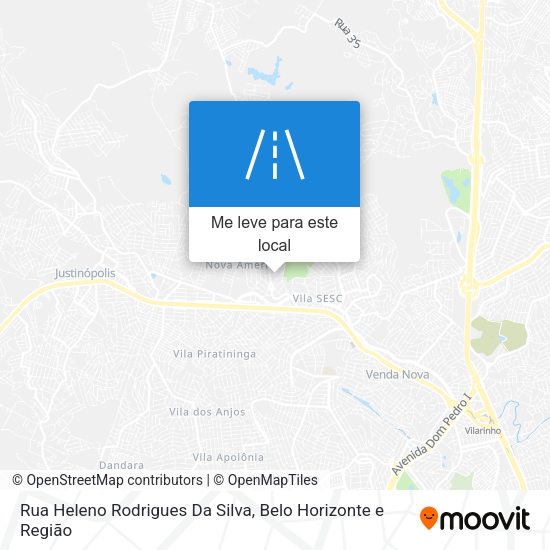 Rua Heleno Rodrigues Da Silva mapa