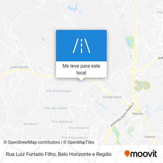 Rua Luiz Furtado Filho mapa