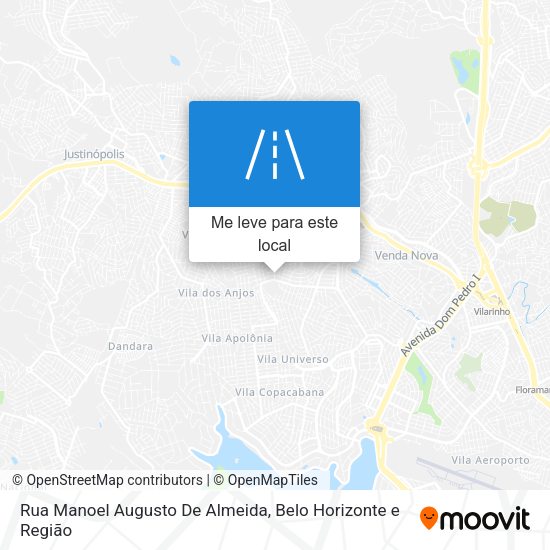Rua Manoel Augusto De Almeida mapa