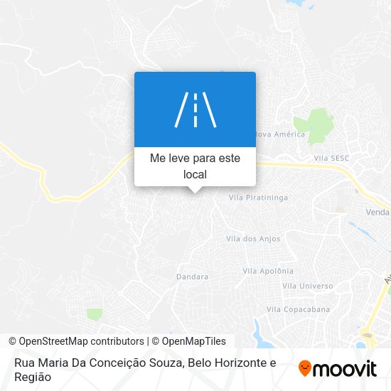 Rua Maria Da Conceição Souza mapa