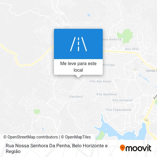 Rua Nossa Senhora Da Penha mapa