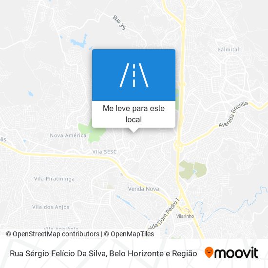 Rua Sérgio Felício Da Silva mapa