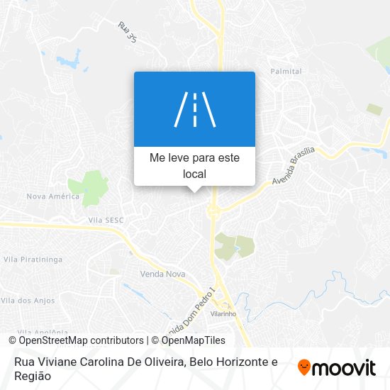 Rua Viviane Carolina De Oliveira mapa