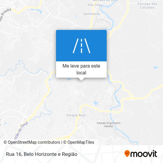 Rua 16 mapa