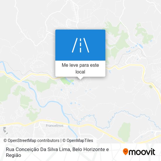 Rua Conceição Da Silva Lima mapa