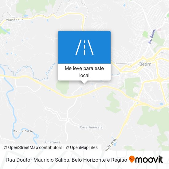 Rua Doutor Maurício Saliba mapa