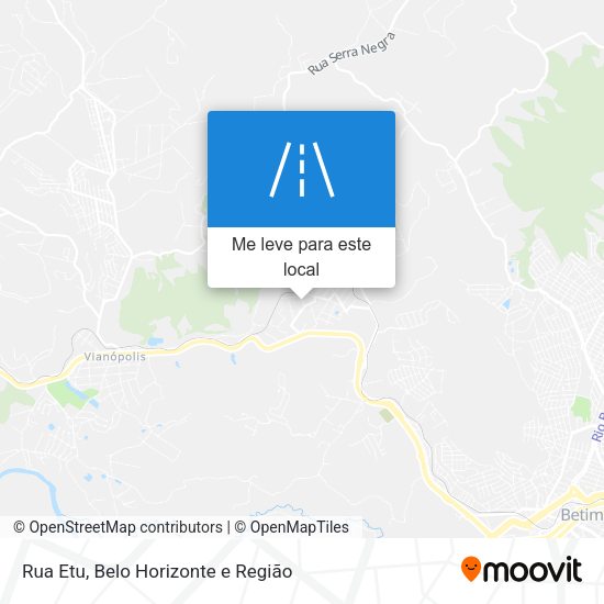 Rua Etu mapa