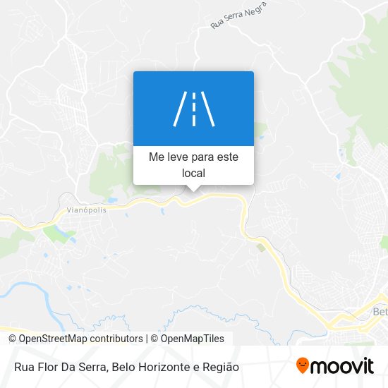 Rua Flor Da Serra mapa