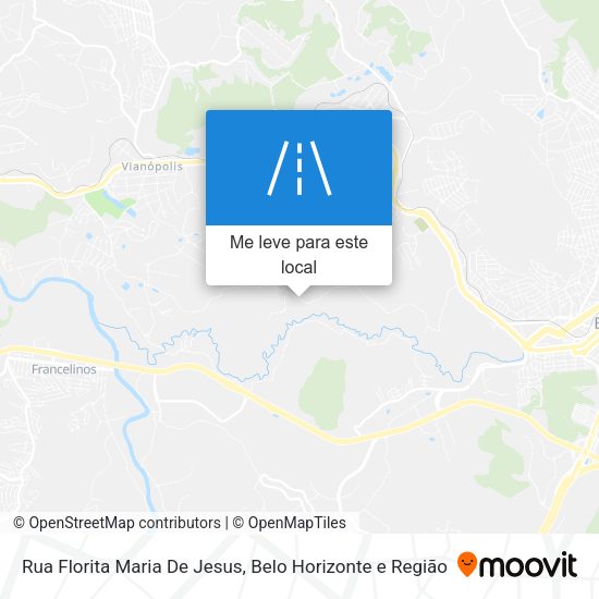 Rua Florita Maria De Jesus mapa