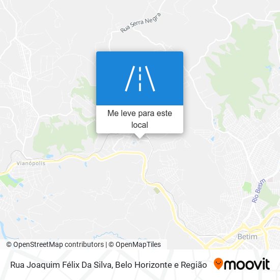 Rua Joaquim Félix Da Silva mapa