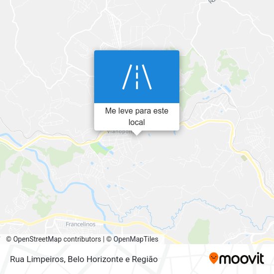 Rua Limpeiros mapa