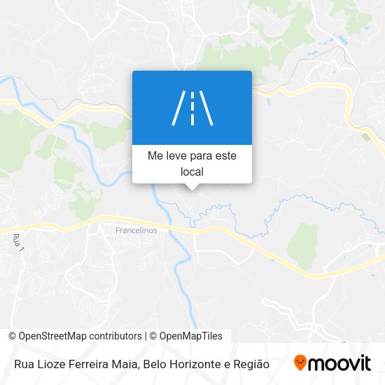 Rua Lioze Ferreira Maia mapa