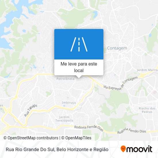 Rua Rio Grande Do Sul mapa