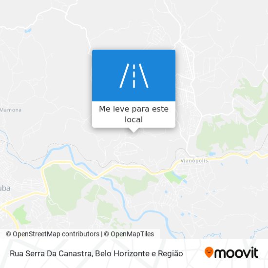 Rua Serra Da Canastra mapa