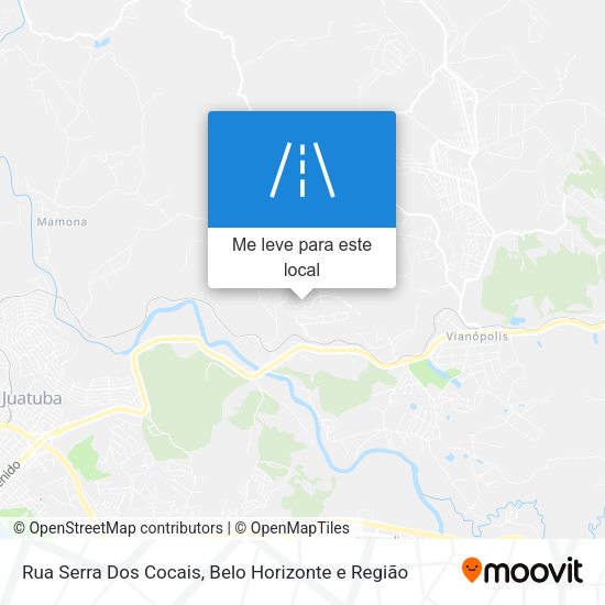 Rua Serra Dos Cocais mapa