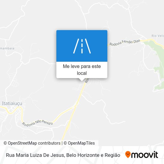 Rua Maria Luiza De Jesus mapa