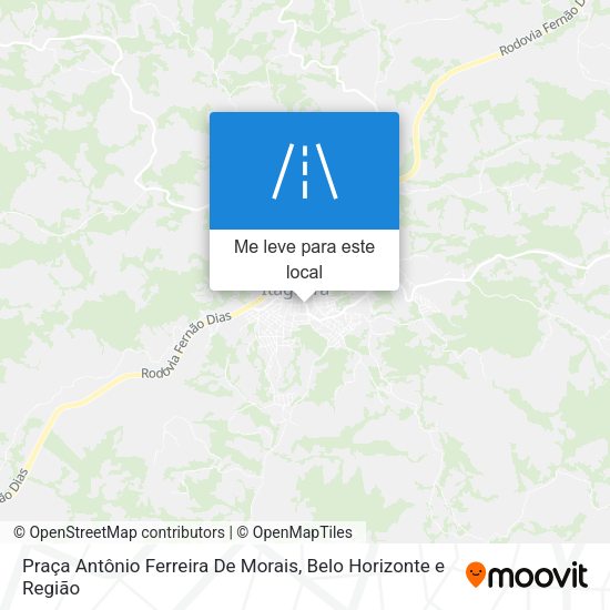 Praça Antônio Ferreira De Morais mapa