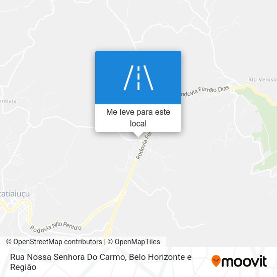 Rua Nossa Senhora Do Carmo mapa