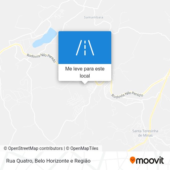 Rua Quatro mapa