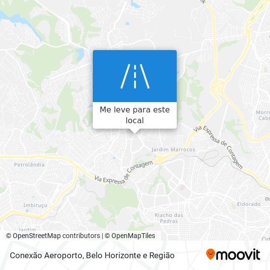 Conexão Aeroporto mapa