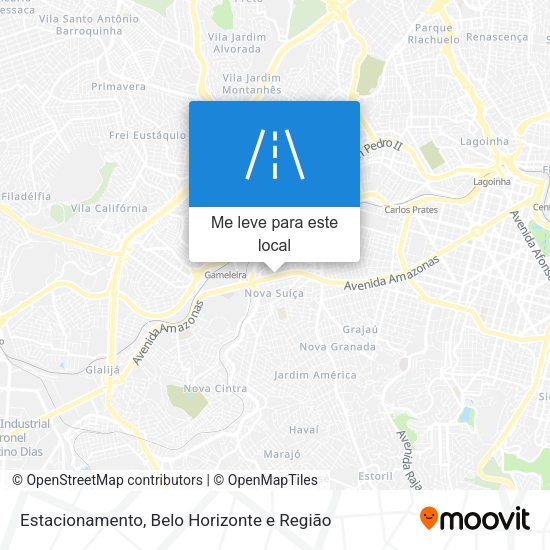 Estacionamento mapa