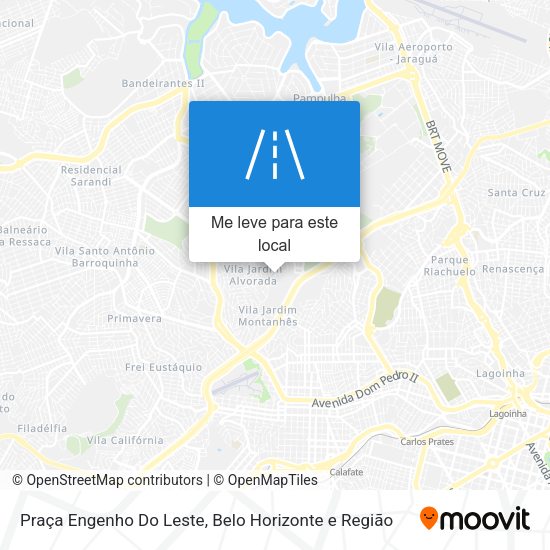 Praça Engenho Do Leste mapa