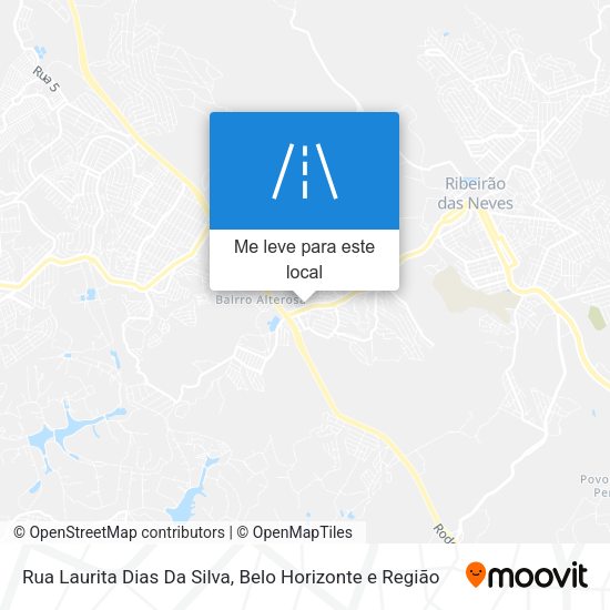 Rua Laurita Dias Da Silva mapa