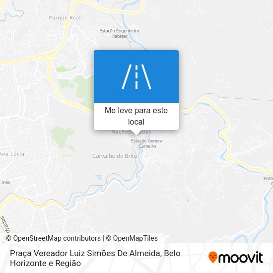 Praça Vereador Luiz Simões De Almeida mapa