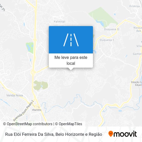 Rua Elói Ferreira Da Silva mapa