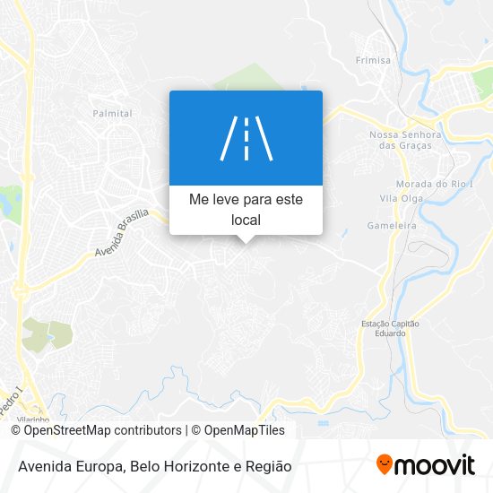 Avenida Europa mapa