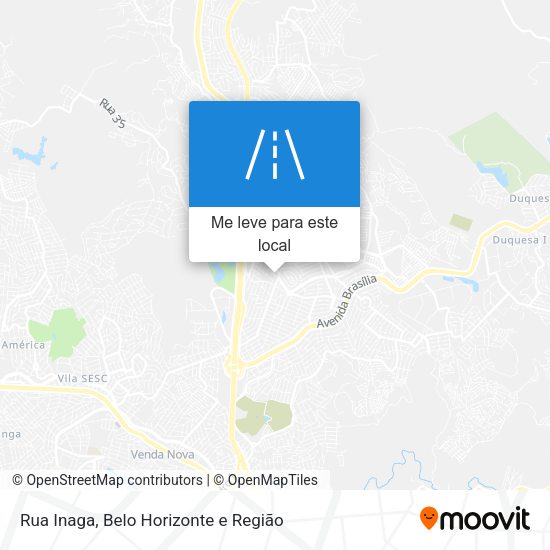 Rua Inaga mapa