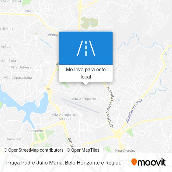 Praça Padre Júlio Maria mapa