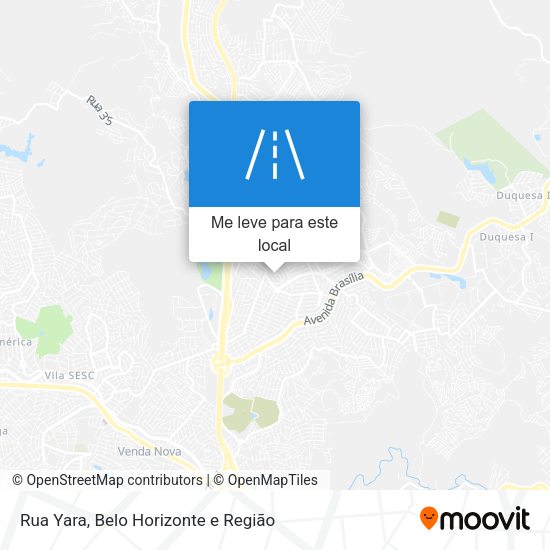 Rua Yara mapa