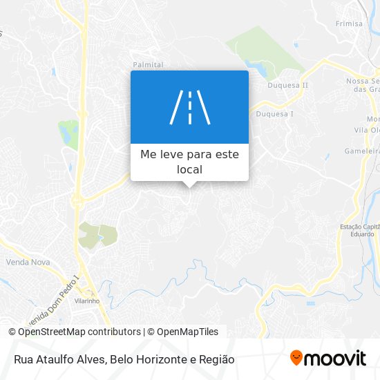 Rua Ataulfo Alves mapa