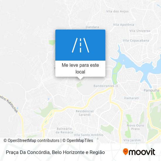 Praça Da Concórdia mapa
